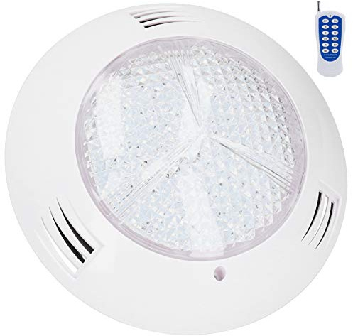 KIMISS Luz RGB para Piscina Remota, 300LED, Iluminación Colorida de Paisaje Subacuático, IP68, Resistente Al Agua, 18W, CA 12V para Decoración de Piscinas y Jardines