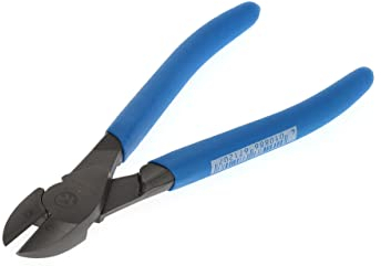 GEDORE Alicates de corte diagonal de fuerza para alambre duro/cuerda de piano de hasta 2 mm, Mango antideslizante, Templado, Longitud 160 mm, 8316-160 TL