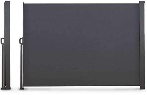 Probache - Paravent extérieur rétractable 160 x 300 CM Gris Anthracite Store latéral