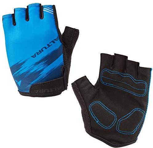 Altura Airstream Kids Cycling Mitts - Blue, 7-9 Years