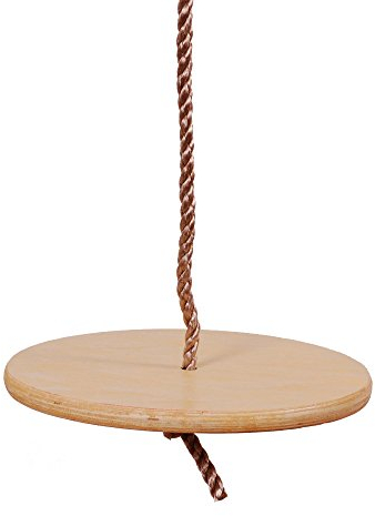 OTITU Altalena A Piatto In Legno Resistente Alle Intemperie - Altalena Classica Per Bambini Giocattolo In Legno, Altalena Scimmia Sedile D'altalena - Torri Di Arrampicata Altalena