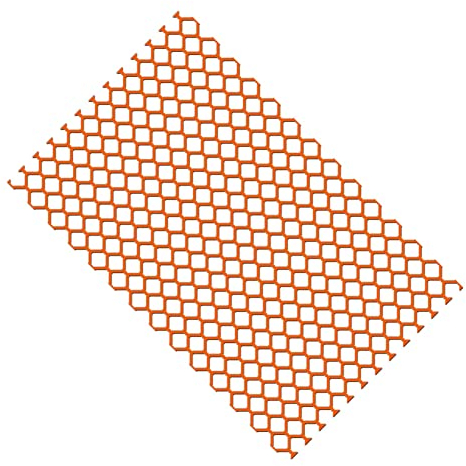 Aublinto Auto Waben Aufkleber,Mode Kreativer Reflektierender Dekorativer Aufkleber Selbstklebende Auto Nebelscheinwerfer Folie Rolle Wabenlichter Aufkleber für Auto SUV Wohnmobil