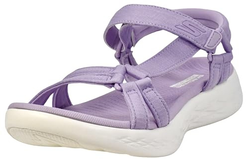 Skechers On-the-GO – 600 Brilliancy Women’s Sport Sandals, Lavender, 5 UK