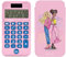 Lexibook, Mattel Barbie, Zakrekenmachine Barbie met Beschermdeksel, Klassieke en Geavanceerde Functies, Op Batterijen en Zonne-energie, Roze, C45BB