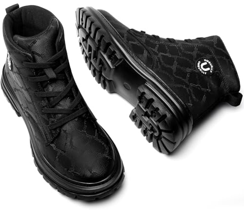 NBOFIEHY Chaussures de Sécurité Femmes Antidérapante Imperméables Basket Securite avec Embout en Acier Bottes de Sécurité Confortable Légère Chaussures de Travail Respirante, Noir, 41 EU
