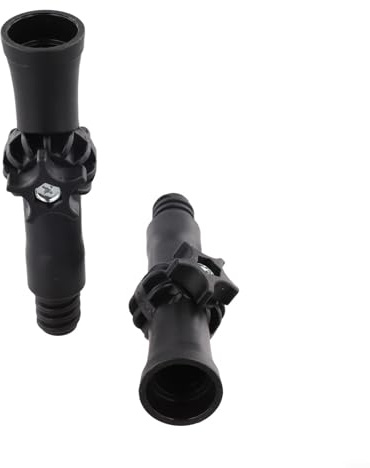 Joint articulé pivotant à 270 degrés compatible avec les tiges télescopiques, convient pour le nettoyage à portée étendue et les connexions de rouleau de peinture (3 pièces)