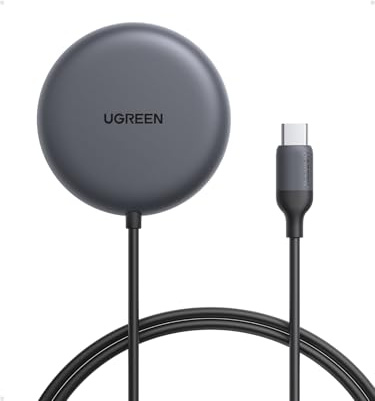 UGREEN Zapix Caricatore Wireless iPhone MagSafe Qi2 15W (1 PACK)