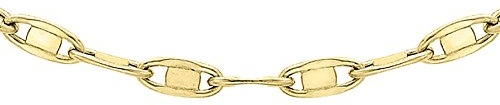 CARISSIMA Damen-Bohnenkette 375 Gelbgold 51 cm - 1.16.7095