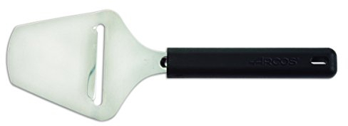 Arcos Tagliapasta per Formaggio Professionale – Lama in Acciaio Inossidabile 13 cm x 5 cm – Manico in Polipropilene, Durevole e Igienico – Nero, Serie 6137