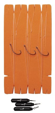 Savage Gear Dropshot Rig Kit 100cm - 3 Dropshotmontagen, Ausführung:Hakengr. 2/0 / Schnur 0.30mm - 6kg / Bleie 7g