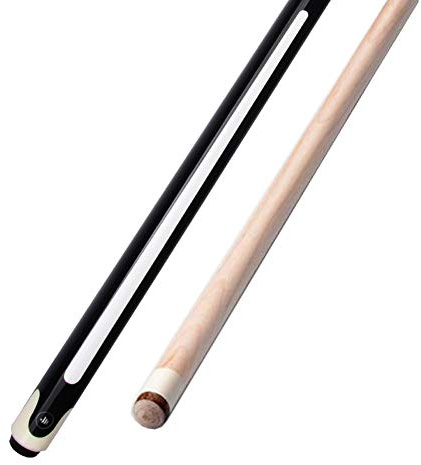 YRU 3/4 Taco de Billar, 147cm Hechas A Mano De Eje Arce Puntas De 10mm/11.5mm/12.75mm Snooker Cue con Accesorios De Extensión Caso Duro para Elegir(Size:11.5MM,Color:A-#1)