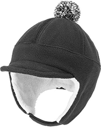 Sleeping forest Kinder Winter Russen Fliegermütze Ushanka Schirmmütze Kindermütze Wintermütze Trappermütze Baseballcap Junge Baby Mütze Babymütze Warm Earflap Hut Kappe Jungen Mädchen Himmelblau