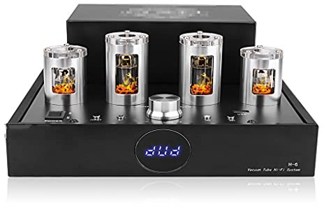 Preamplificatore valvolare Amplificatore di Potenza 65Wx2 Amplificatore Audio a 2.1 canali Amplificatore valvolare Audio Home Theater