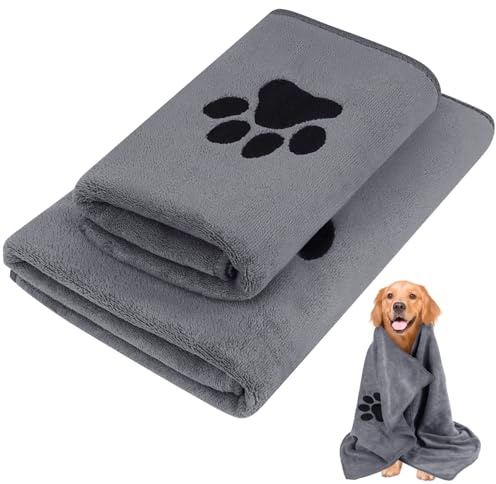 FORETOGO Microfibre Dog Towel Dog Towels for Drying Dogs