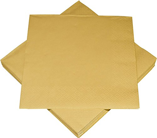 Unbekannt 97IC Gold napkins, Acrylic