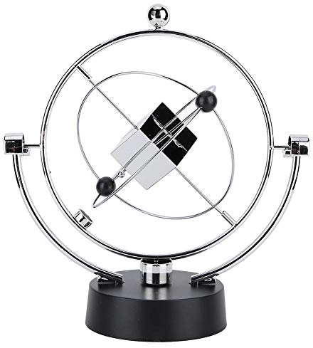 Cafopgrill Métier Orbital de balançoire magnétique, décoration de Mouvement perpétuel Orbital Artisanat décoration de Bureau Magnétique Pendule de balançoire ornemental