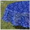 heimtexland ® Outdoor Garten Camping Tischdecke Ranke Wetterfest UV-Beständig Waschbar Weichschaum Gartentischdecke Typ798 Blau 160 cm rund