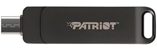 Patriot RAGE R550 256GB USB 3.2 Gen 1 Type-A+C Flash Drive - Thumb Drive - Pen Drive - PE256GR550DSAD