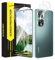 VSEER 2 + 2 unidades de protector de pantalla para Honor 90 5G, cobertura completa 3D, cristal protector de pantalla con protector de cámara, resistente a los arañazos, ultraresistente, antipolvo