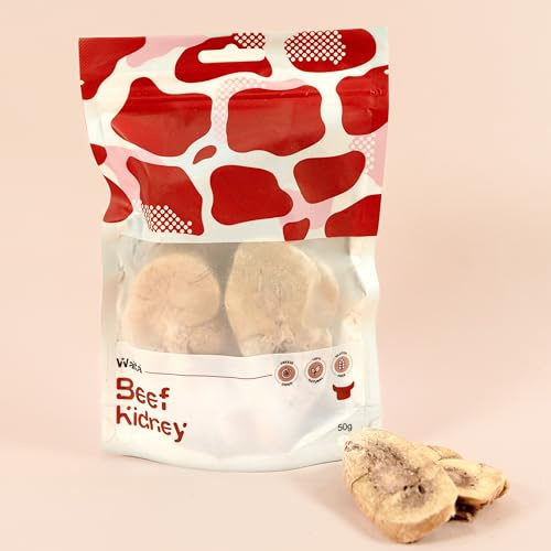 Freeze-Dried Beef Kidney for Cat Treats Pets Dog Treats Natural Fresh Cat Food And Dog Food 50g Bag