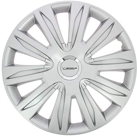 Michelin 15 Zoll Radkappe Satz silber 009110 Radzierblenden Radblende
