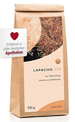 Weltecke Lapacho-Tee lose 300 g | Premium-Tee in Deutschland hergestellt & kontrolliert | Inkatee aus roter Lapacho-Rinde | Mild-aromatischer Geschmack | Ohne künstliche Aromen & Zucker