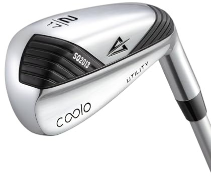COOLO, Hierro uno de Golf para golfistas Promedio, Hierro Individual de 1, 2, 3 y 1, para Hombres diestros y Zurdos, n.º 1, 14°, Derecha