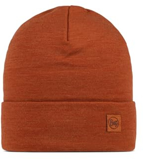 Buff Merino Heavyweight Beanie Solid Cinnamon Unisex Adult