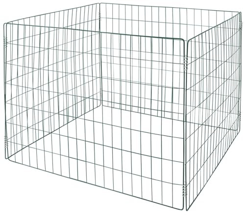 V2Aox Komposter Stahl verzinkt Kompost Metallkomposter Kompostbehälter Kompostgitter Auswahl Garten Gitter Kompost Kompostierer, Größe:Größe 3 90 x 90 x 70 cm