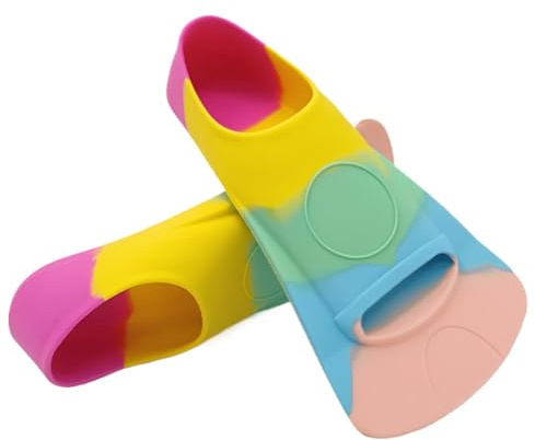 Pinne da nuoto per bambini, pinne sportive, pinne da nuoto in silicone per uso alimentare | Attrezzatura professionale per esercizi di nuoto per bambini, ragazze, ragazzi, principianti