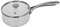 Zerodeko High Borosilicate Glass Cooking Pot with Stainless Steel Handle Small Versatile Saucepan for Boiling Milk Cooking Noodles Safe for Glass Top Stoves Includes Lid
