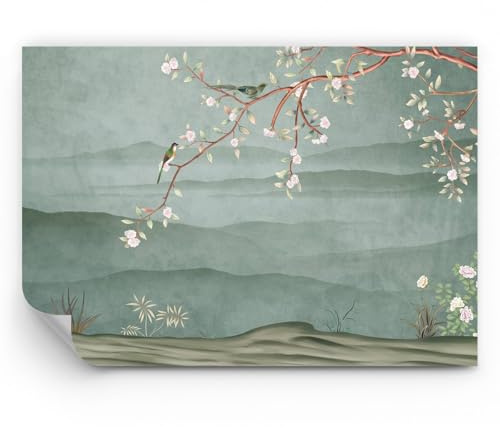 ARTTOR Fotomural 350x256 cm Papel Pintado Botánica Flores - 5495 - WF1