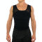 Esteem Apparel Men’s Chest Compression Shirt Slimming Body Shaper Undershirt to Hide Gynecomastia (Black, X-Large)
