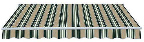 Tende da Sole Estensibile a Bracci 295x250cm Beige con manovella Balcone Esterno