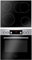 Einbauherd Set | Backofen mit Grill und Umluft | Rahmenloses Glaskeramik Kochfeld mit Zweikreis und Bräterzone | Timer | Steam Clean (EHPC 935 001 E) (EHCX 933 110 E)
