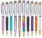 GORGECRAFT 10 Stück/Set Leere Röhrenstifte Kreativer Leerer Kugelschreiber Für DIY Glitter Epoxidharz Kristall Kugelschreiber Herbarium Stiftherstellung