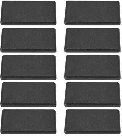 Create idea 20Pcs European Standard Plastic Profile End Cap Black 20x40mm Extrusion End Cap for Aluminum Profile T-Slot Aluminum Profile Accessories