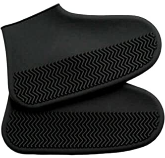 SPORTARC Copriscarpe impermeabile Protezione antipioggia per scarpe per uomini e donne, Sport all'aria aperta Ciclismo scarpe da bicicletta, Mountain Bike Overshoes-M