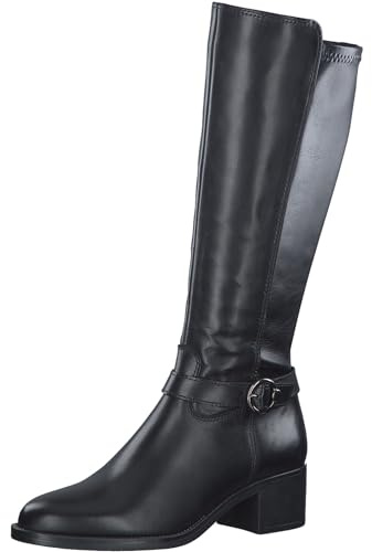 Tamaris Femme Bottes, Dame Bottes Classiques,TOUCHit,Bottes,Fermeture éclair,Black,39 EU