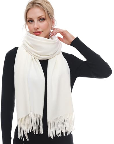 PIOYMEYA Sciarpa da Donna Scialle Invernale Foulard Pashmina Stola Elegante Donna Cerimonia
