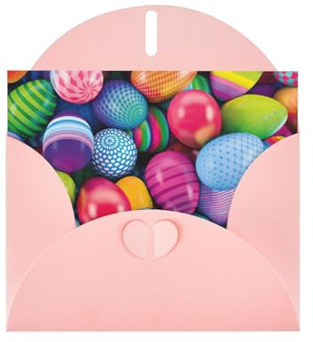 Påskägg tryck gratulationskort set 4 x 6 kort anteckningskort blandade födelsedagar bröllop jul