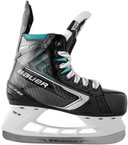 Bauer Supreme F30 Patins de hockey sur glace pour enfants Y12 - Euro 31