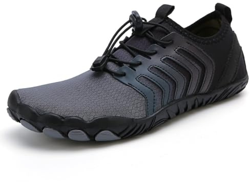 HAJHI Escalade Chaussures Aquatiques Caoutchouc Antidérapantes Barefoot | Séchage Rapide Respirantes Randonnée Chaussures Pieds Nus Souples Drainage Pour Piscine