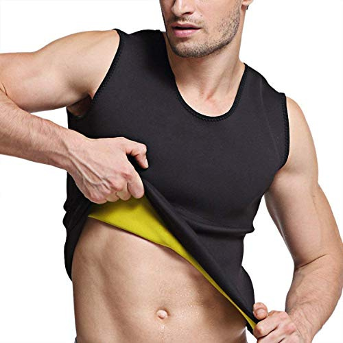 Martiount Fitness T-Shirt pour Homme Sport Débardeur Minceur pour Homme Debardeur Sudation Homme Body Shaper pour la Musculation, Le Cardio, l'endurance