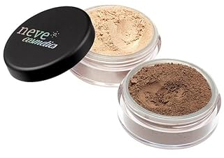 Neve Cosmetics Ombraluce duo contouring minerale Polvere trasparente illuminante 4 gr e Terra opaca neutra 4 gr Vegan