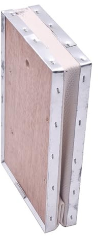 Zdprkqzvz Bienenräucherbalg, Bienen, Smoker für die Imkerei, PVC, Leder, Bienen, Smoker, Blasebalg, tragbar, PVC, Leder, Sperrholzbox, Imkerei
