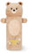 LEGAMI - Super weiches Federmäppchen, Motiv Teddy Bear, weiches Federmäppchen, Karton zum Ausmalen, 100% Polyester, Super Soft Pencil Case, Schwarz