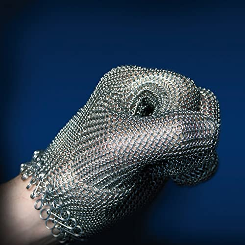 Kettenhandschuh Stechschutzhandschuh RAPTOR ohne Stulpe Größe S