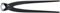Knipex Tenaglia (Pinza per Ferraioli e Cementisti) Bonderizzata Nera 220 Mm 99 00 220