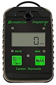 Sensorcon Inspector Portable Carbon Monoxide Detector with Visual and Audio Alarms – Waterproof Digital CO Detector for Personal, Ambient, and Combustion Monitoring